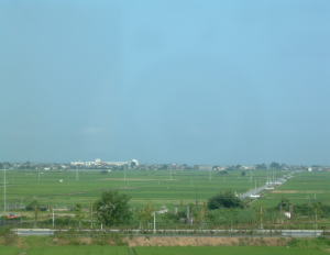 米原〜京都間の風景